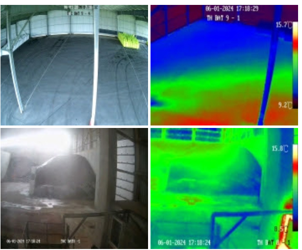 caméras thermiques pour incendie